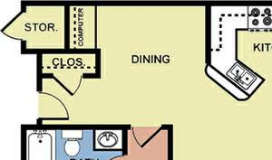Greens of Merrill Creek 3 bedroom 2 bathroom floor plan Greens of Merrill Creek 3 bedroom 2 bathroom floor plan